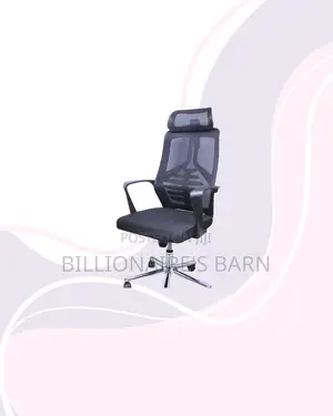 Practical High Back Mesh Office Chair Support for Flexible Desk Setups