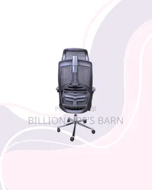 Practical High Back Mesh Office Chair Support for Flexible Desk Setups