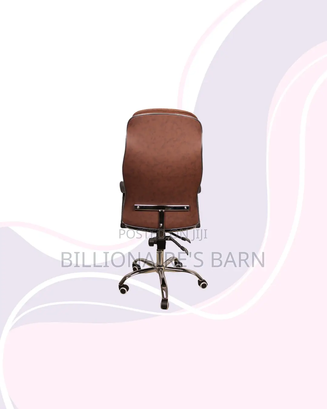 Ergonomic Executive Leather Chair High Back for Flexible Desk Setups