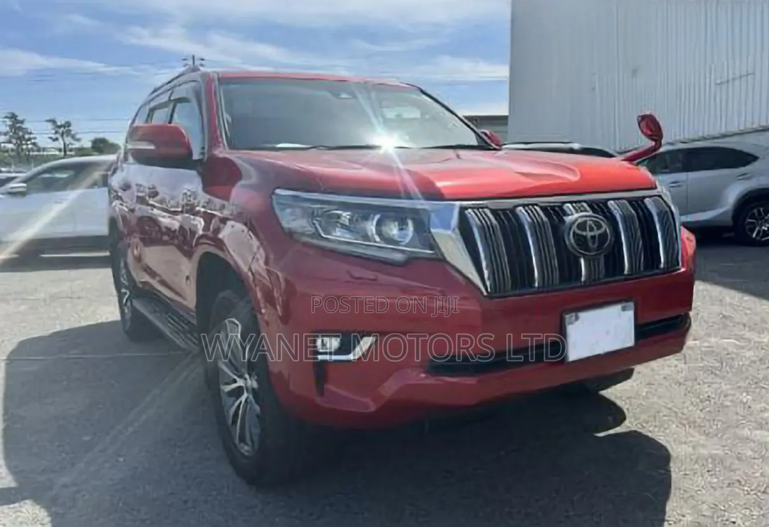 Toyota Land Cruiser Prado 2019 Red