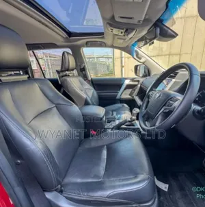 Toyota Land Cruiser Prado 2019 Red
