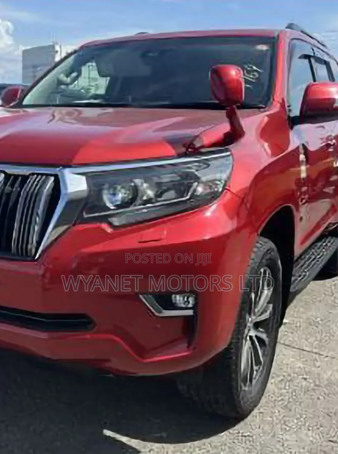 Toyota Land Cruiser Prado 2019 Red