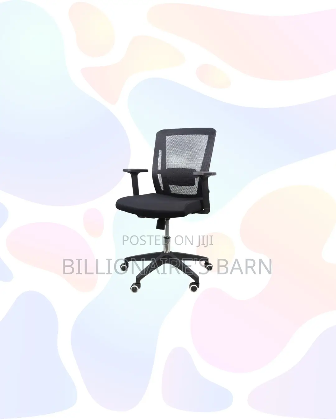 Practical Barn Origin Chair Mid Back Nylon for Flexible Desk Setups