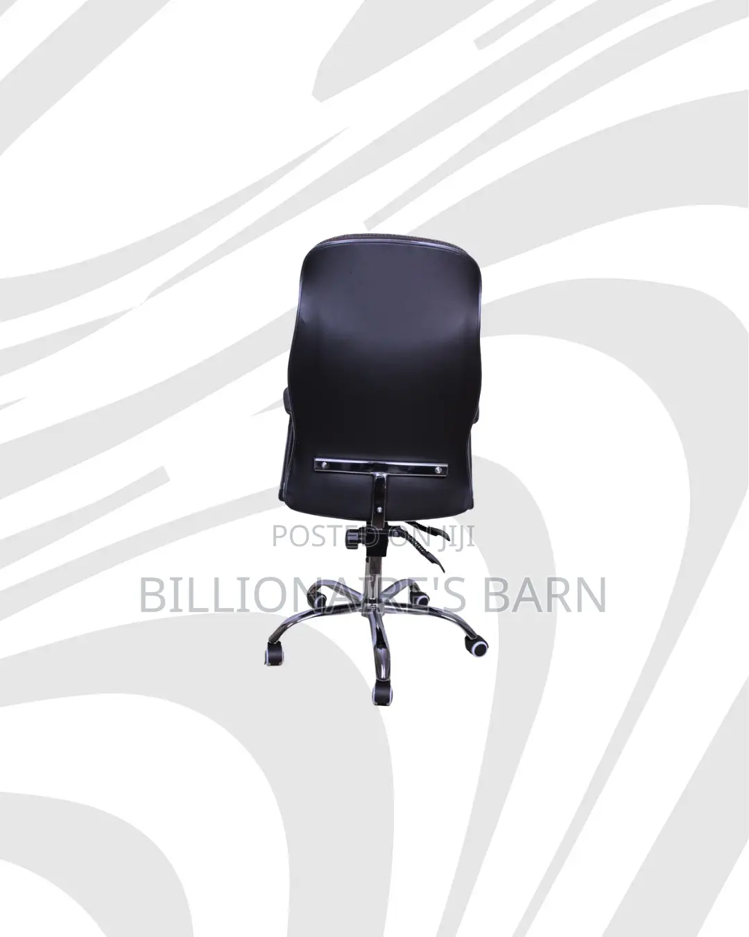 Executive Leather Office Chair High Back for Tidy Workspace Style