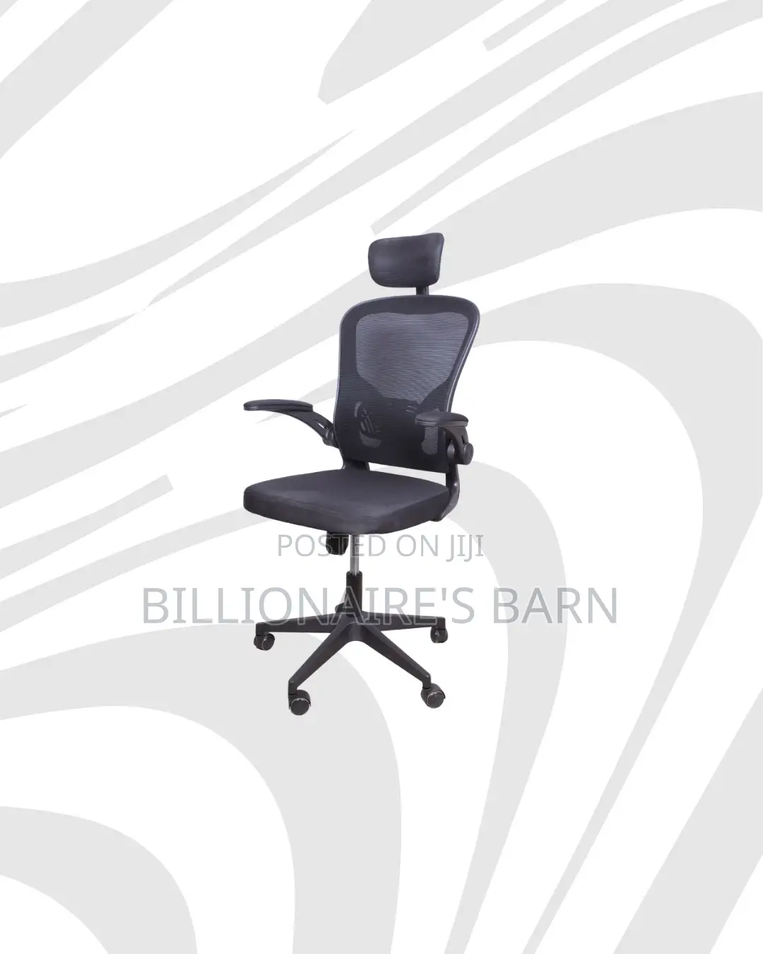 Ergonomic Office Chair With Headrest for Tidy Workspace Style