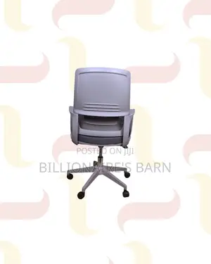 Practical Grey Mid Back Mesh Office Chair for Tidy Workspace Style