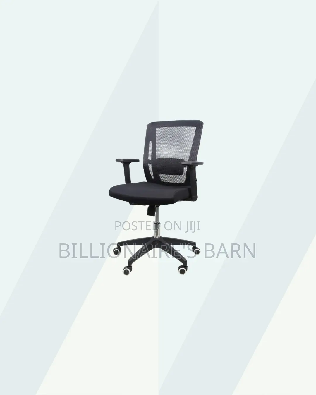 Practical Barn Origin Chair Mid Back Nylon for Tidy Workspace Style