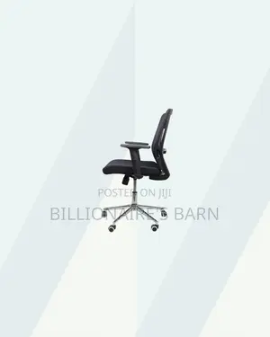 Practical Barn Origin Chair Mid Back Chrome for Tidy Workspace Style