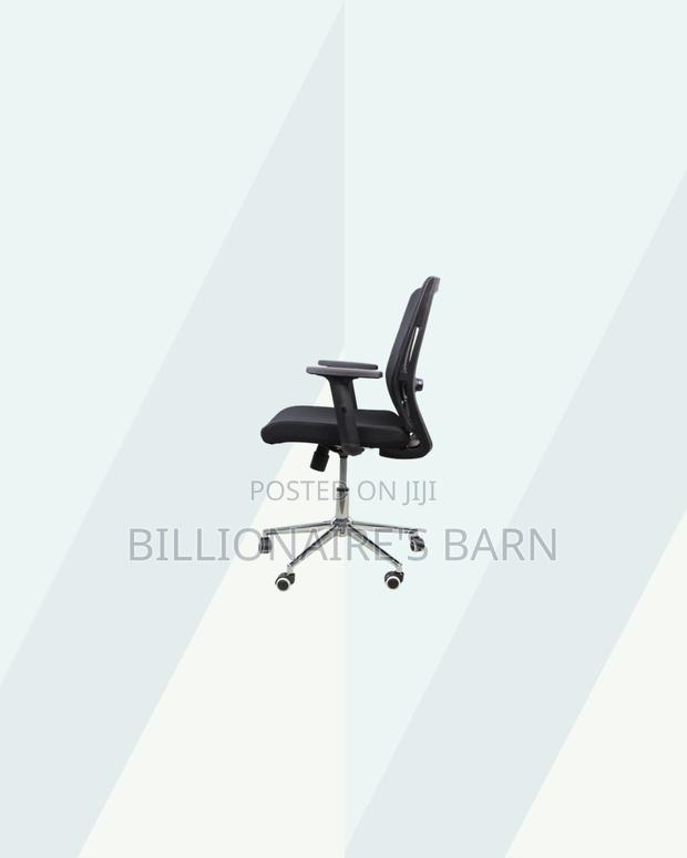 Practical Barn Origin Chair Mid Back Chrome for Tidy Workspace Style - thumbnail 2