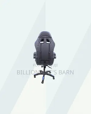 Blue Racing Gaming Chair Ergonomic Support for Tidy Workspace Style