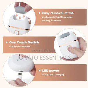 Electric Foot File Callus Remover - Rechargeable Pedicure Tool