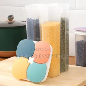 4-in-1 Airtight Kitchen Storage Container – 2 Litre Organizer