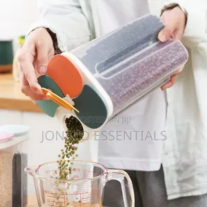 4-in-1 Airtight Kitchen Storage Container – 2 Litre Organizer