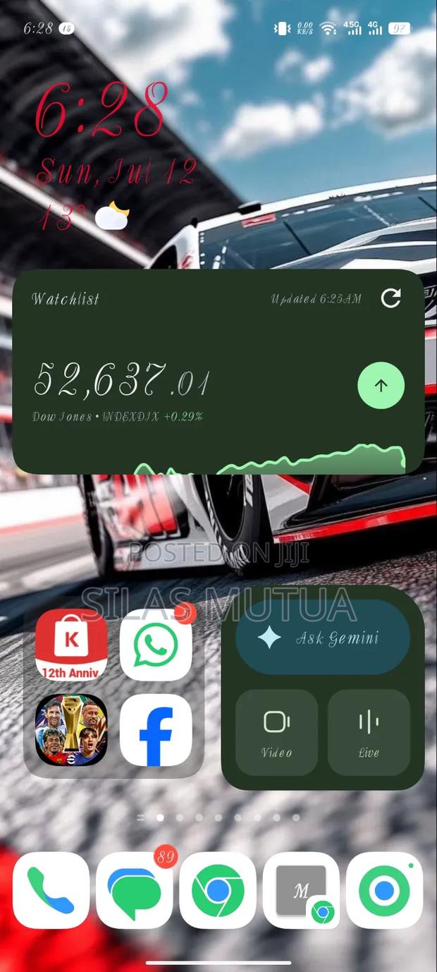 Itel S26 Ultra 256 GB Blue - thumbnail 3