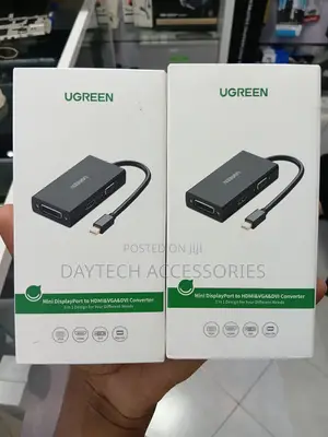 Ugreen Mini Displayport to Hdmi/Vga/Dvi 3-in-1 Converters (Md114).