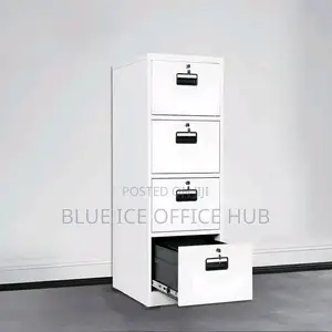 Secured 4 Drawer Office Cabinet