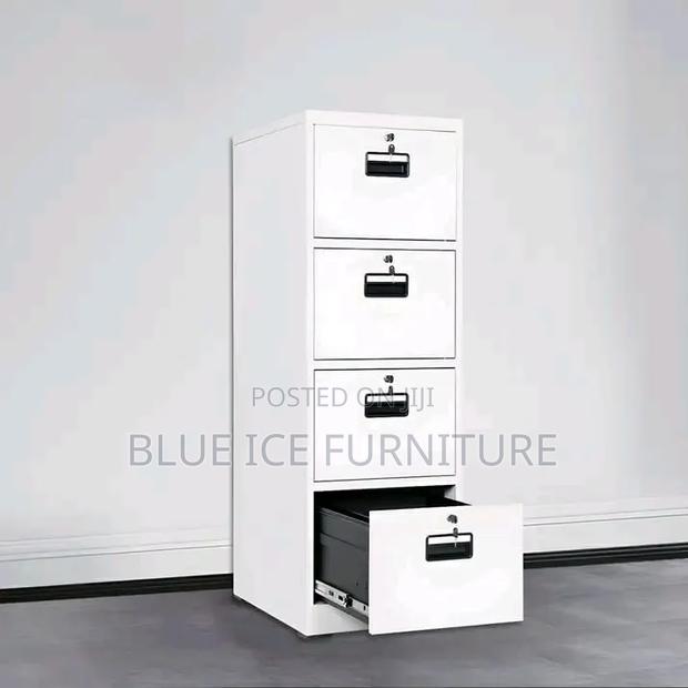 Secured 4 Drawer Office Cabinet - thumbnail 2