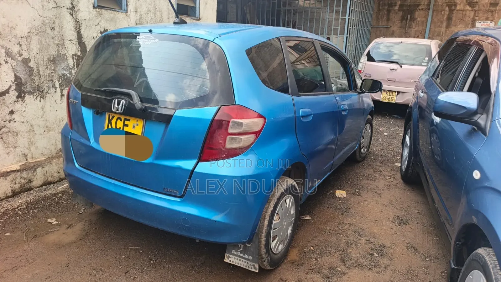 Honda Fit 2008 Blue