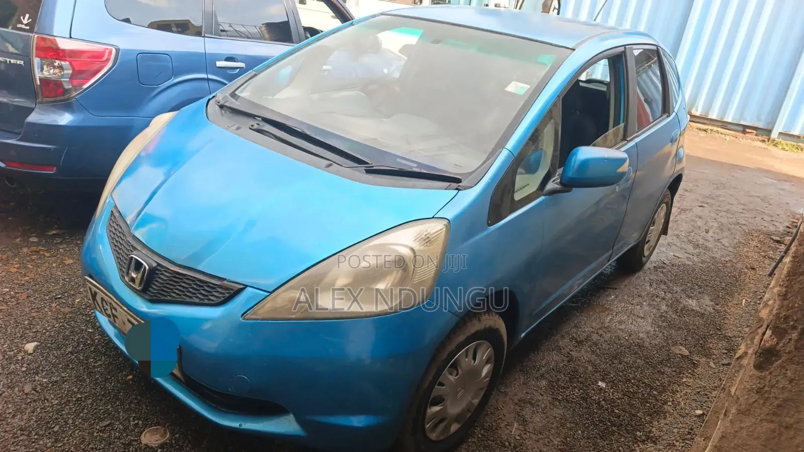 Honda Fit 2008 Blue