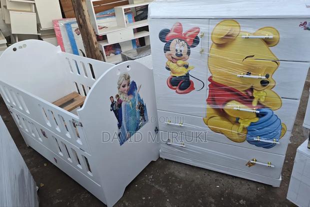 New Born Baby Coat /Bed £ Chest of Drawer/Baby Wooden Wardrobe.