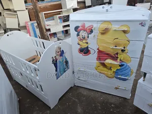 New Born Baby Coat /Bed £ Chest of Drawer/Baby Wooden Wardrobe.