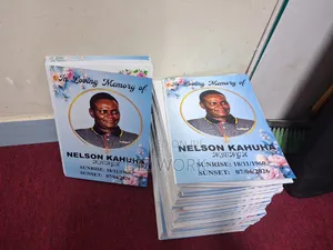 A4 Eulogies Printing With Hard Cover