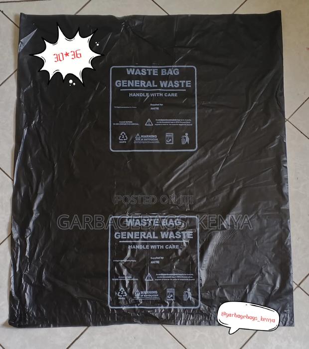 Heavy Duty Bin Liners (50l) - 30x36 Inches - thumbnail 2