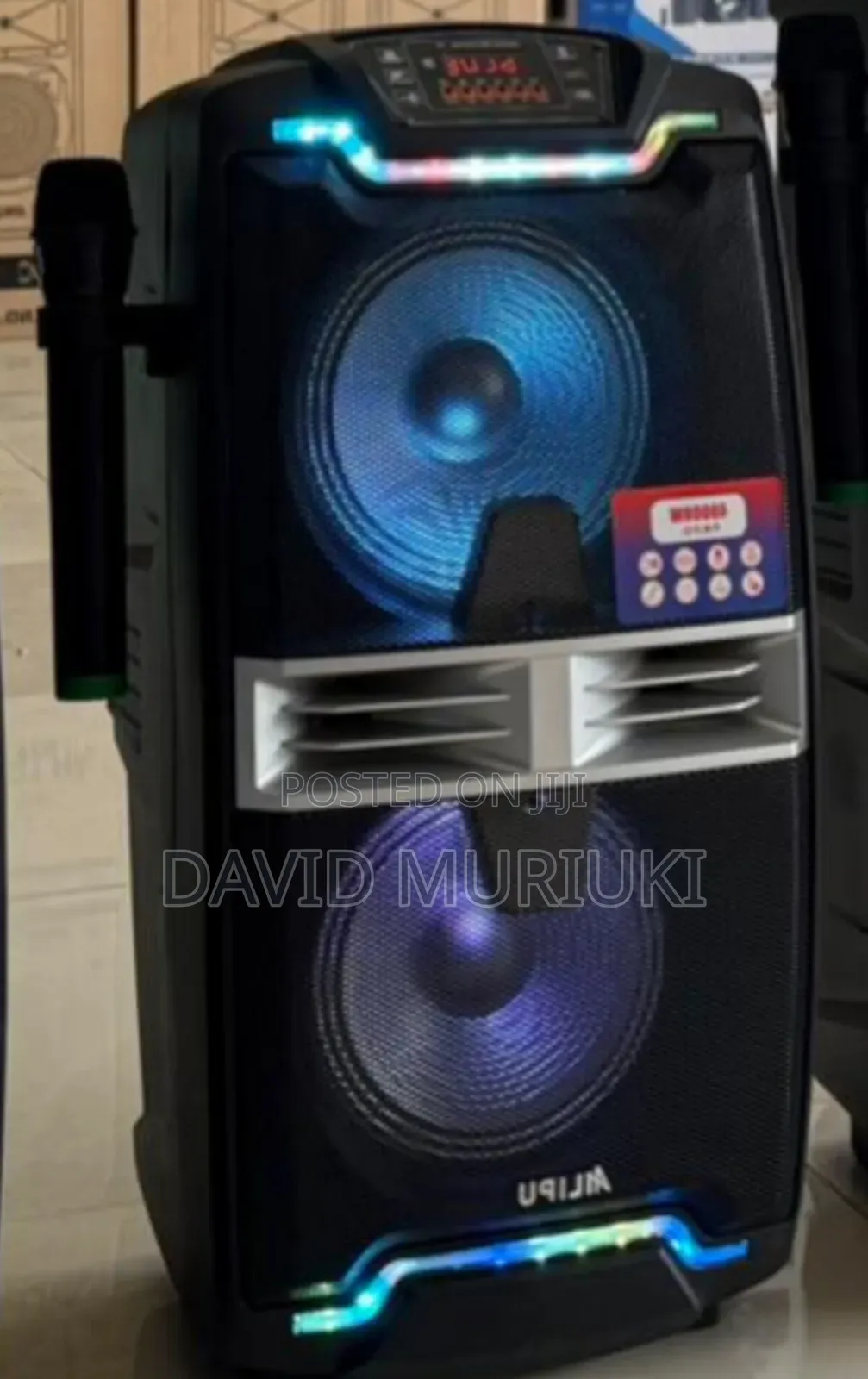 Ailipu Trolley Speaker Kl-3820 40w Ac/Dc.