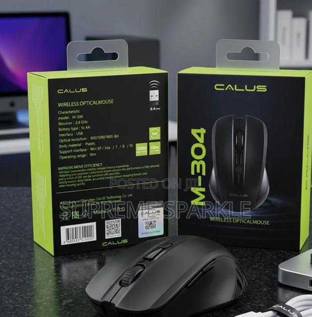 Calus M-304 Wireless Optical Mouse.