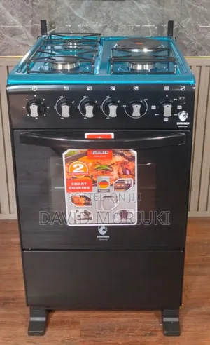 Euroken Free Standing (50by55) 3 Gas Burner +1 Electric Cooker.