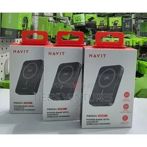 Pb5224 10000mah Magnetic Wireless Charging Power Bank