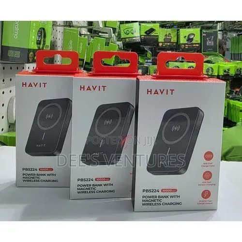 Pb5224 10000mah Magnetic Wireless Charging Power Bank