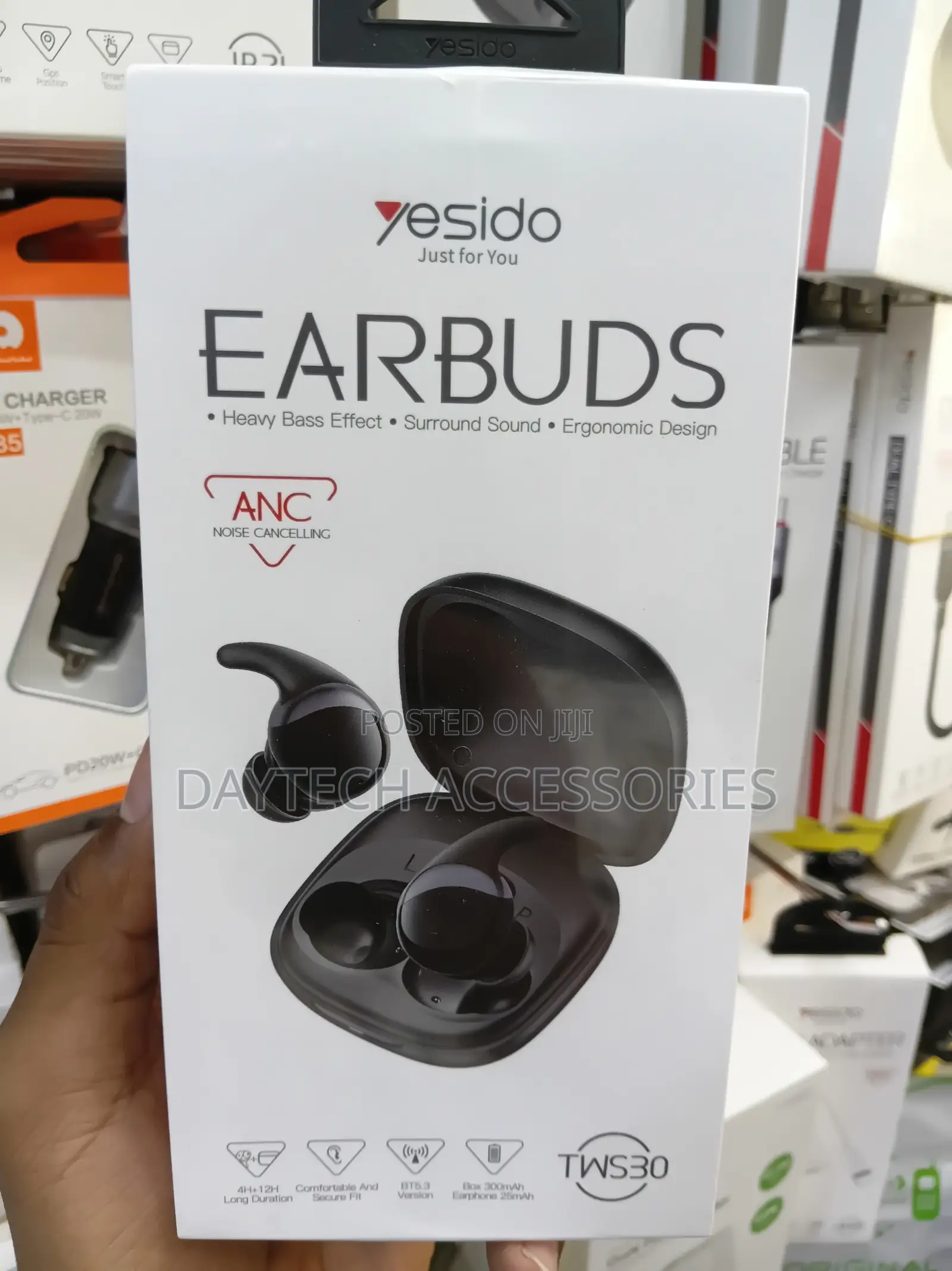 Yesido Tws30 Bt5.3 Touch Control Noise Cancelling Earbuds