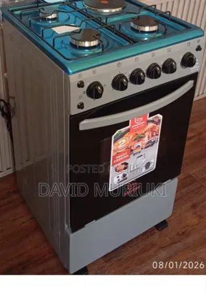 Eurochef Free Standing 3 Gas Burner +1 Electric Cooker