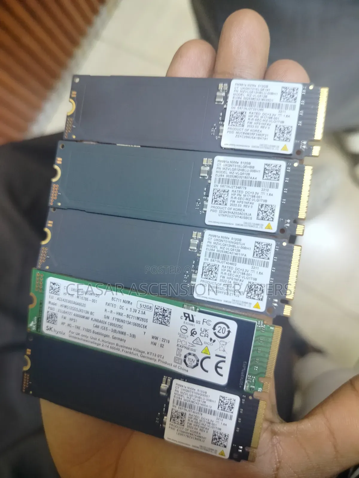 512gb Nvme SSD Single Notch