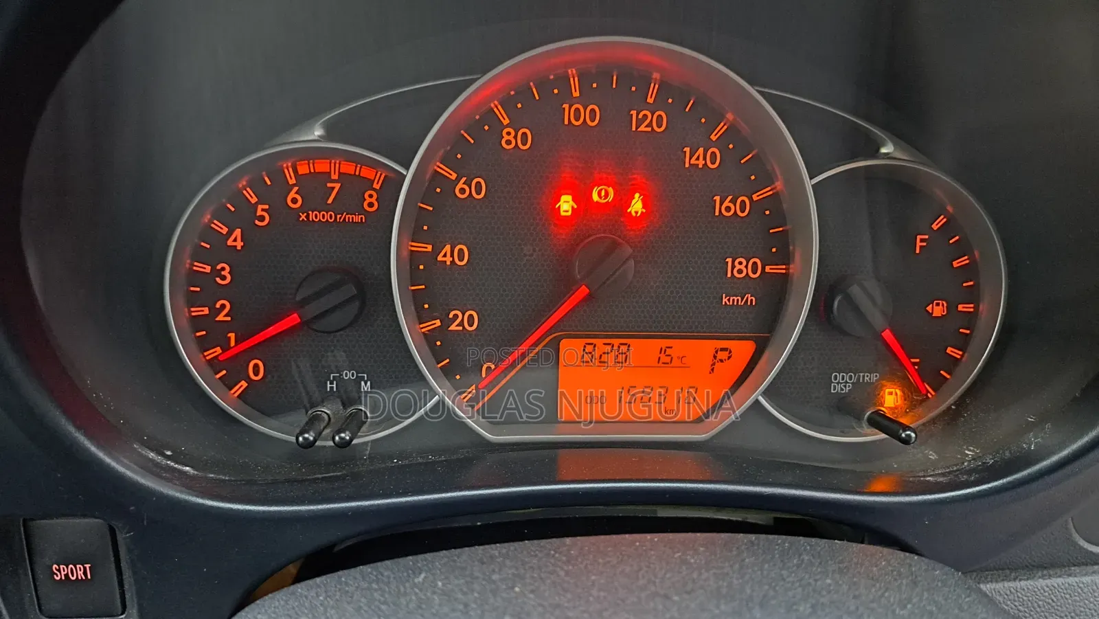 Subaru Trezia 2011 Blue