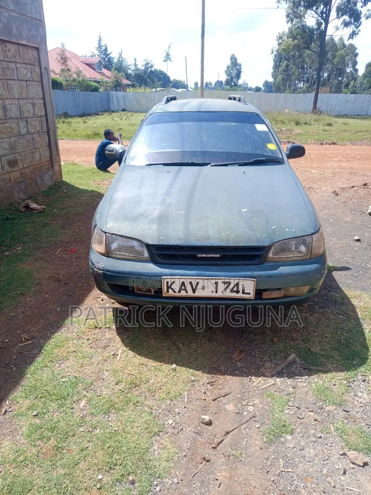 Toyota Caldina 1998 Green
