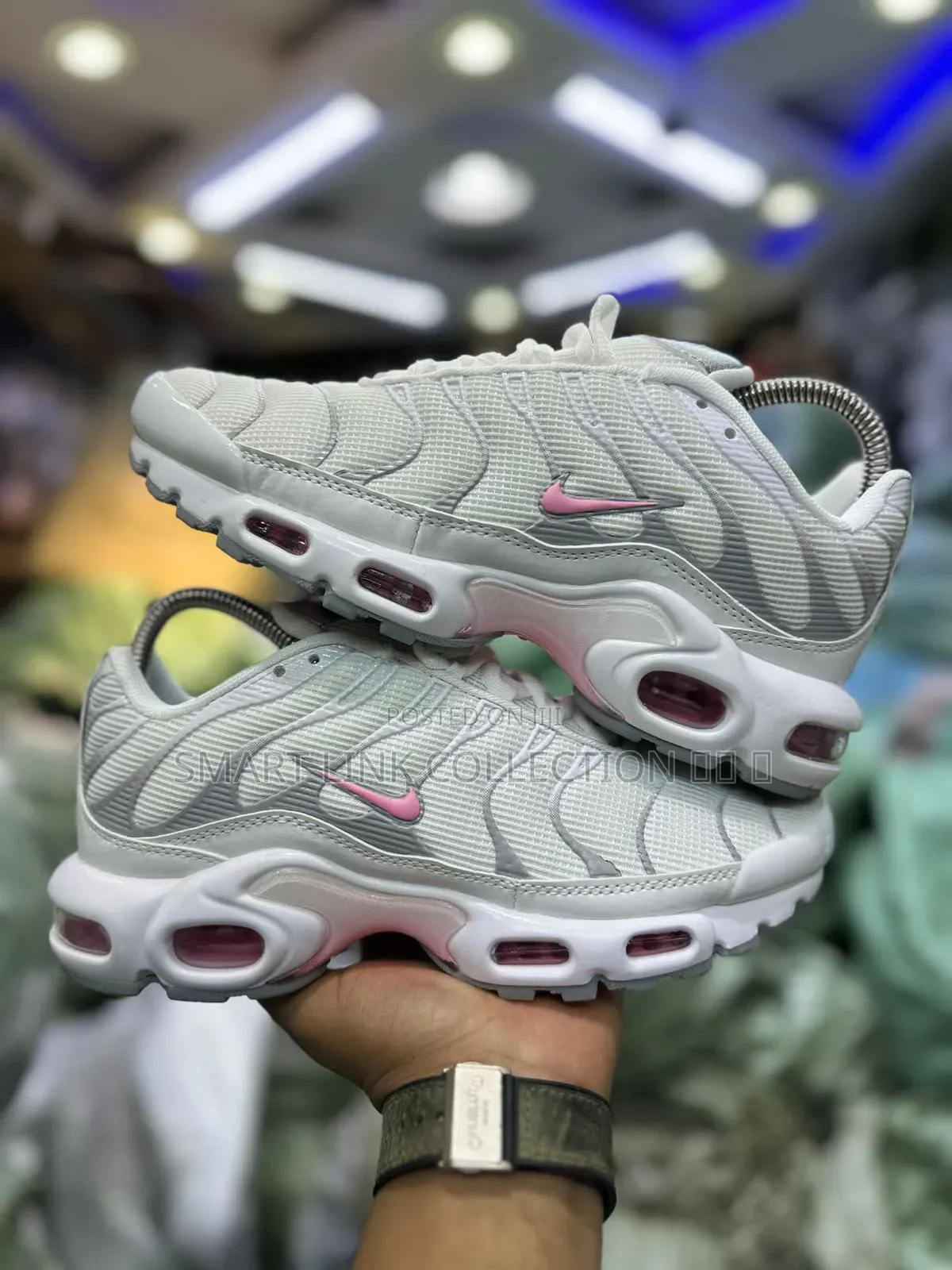 Nike Airmax Plus“ Summit White Pink ”