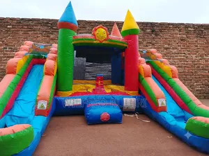 Bouncing Castle With Dry/Wet Side Slides