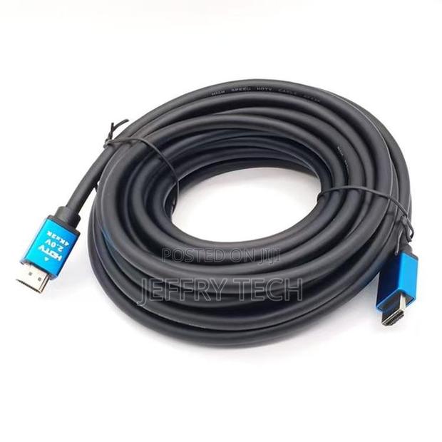Plated Hdmi To Hdmi Cable - 1.5 Metres - Black/Blue - thumbnail 2