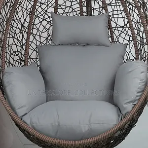 Rattan Hanging Hammock Chair With Cross Stand