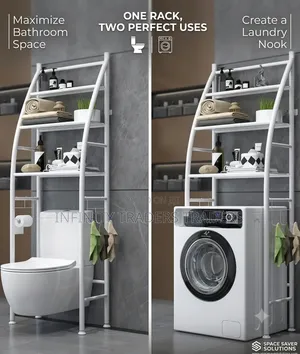 Curved Toilet Rack