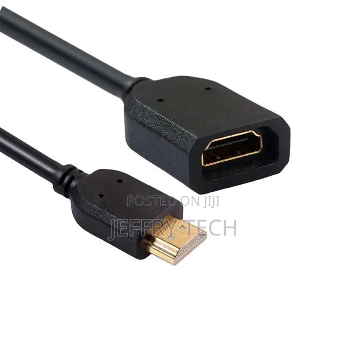 10cm Hdmi 19 Pin Male to Hdmi 19 Pin Female (Am-Af) Connector Adapter