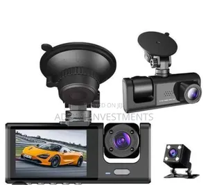 3 in 1 Dashboard Car Camera C304