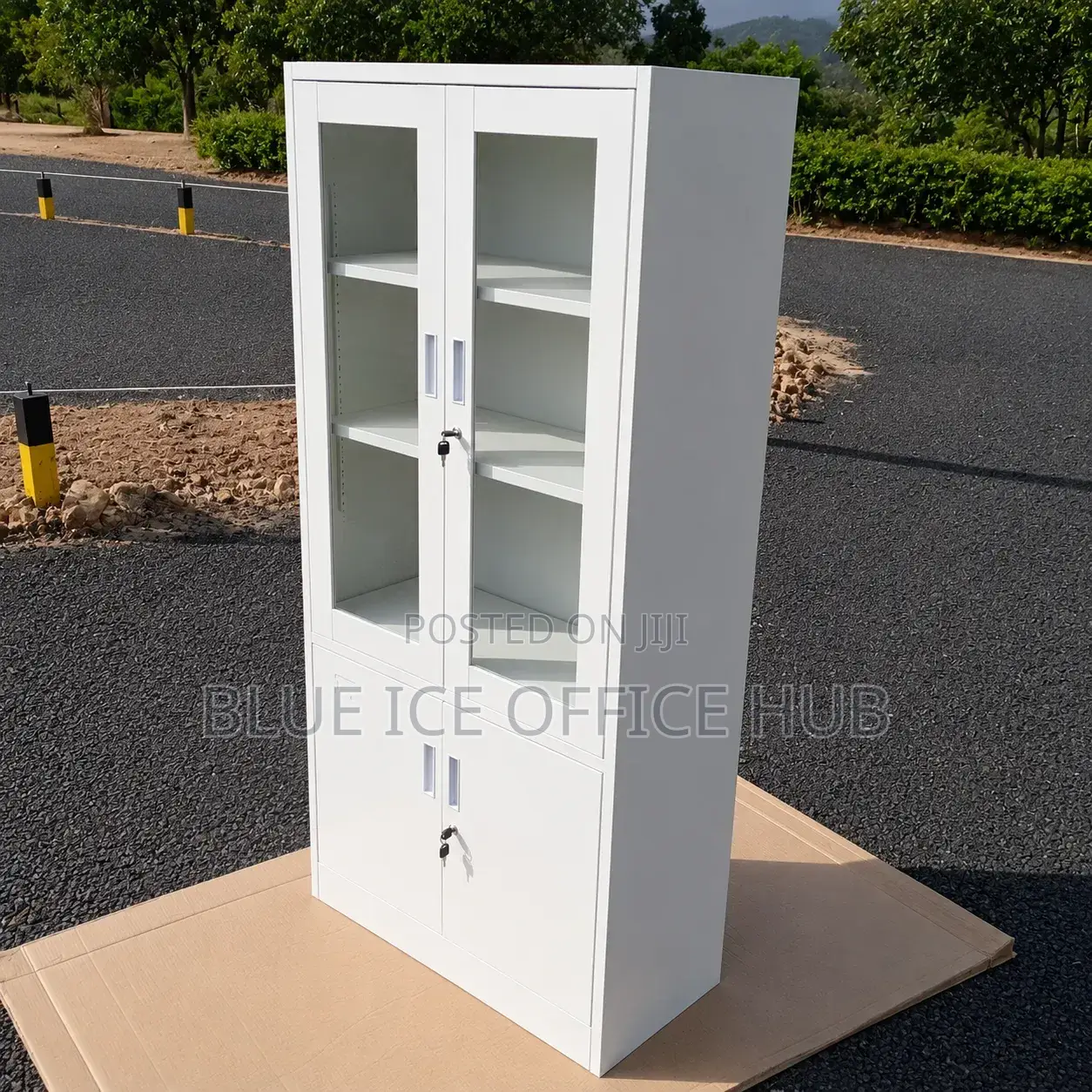Metal Glass Filling Cabinet