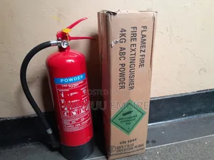 Flamez Fire Brand 4kg Abc Dry Powder Fire Extinguisher.