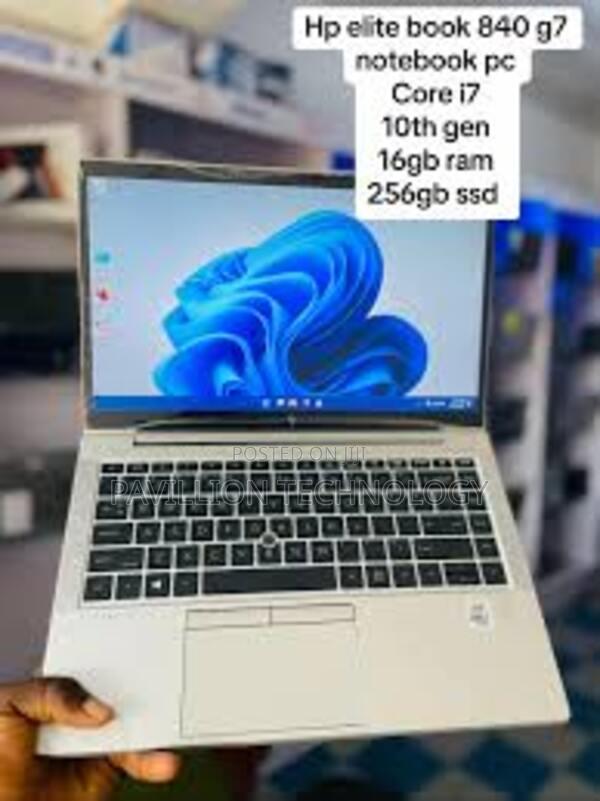 Laptop HP EliteBook 840 G7 8GB Intel Core i7 SSD 512GB - thumbnail 3