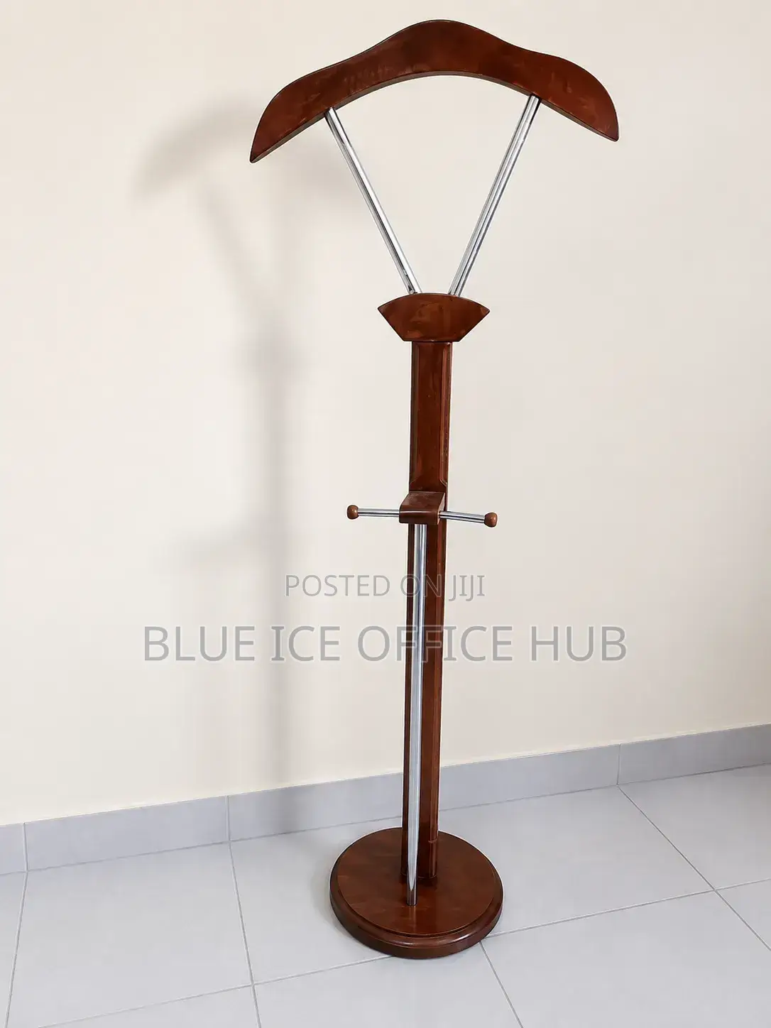 Coat Hanger Executive Wooden Valet Stand