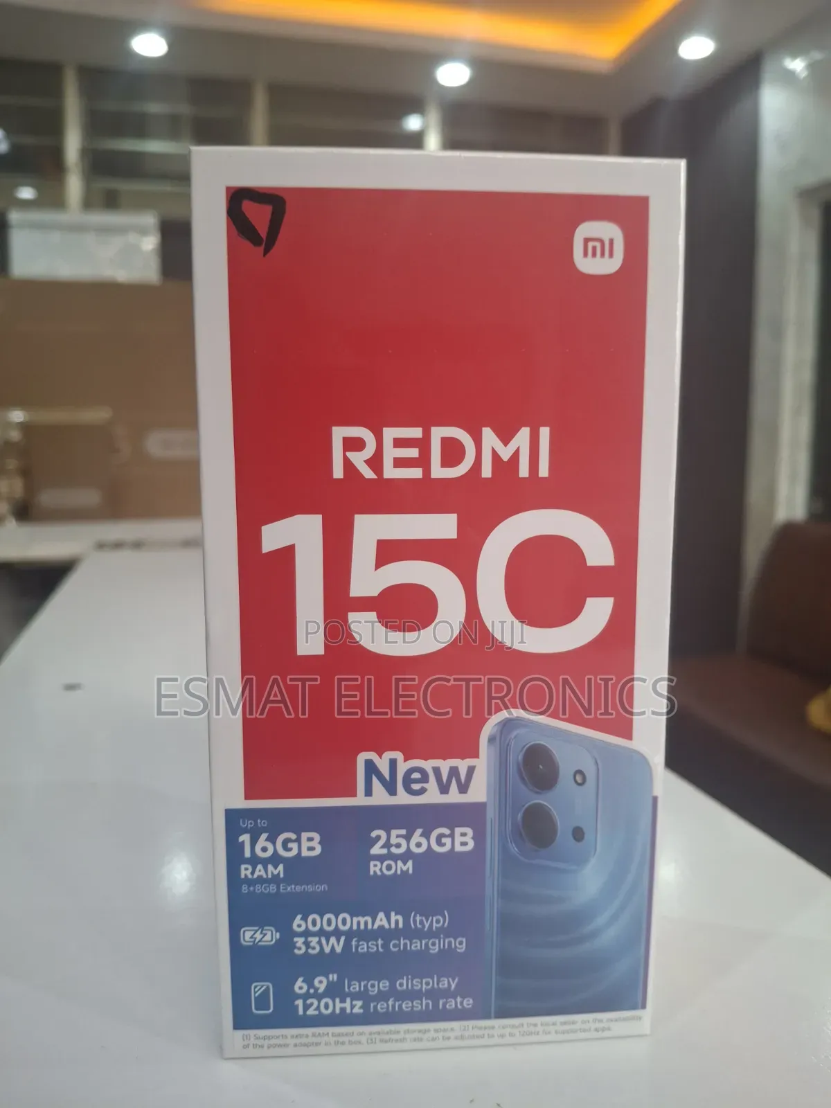 New Xiaomi Redmi 15C 4G 256 GB Blue