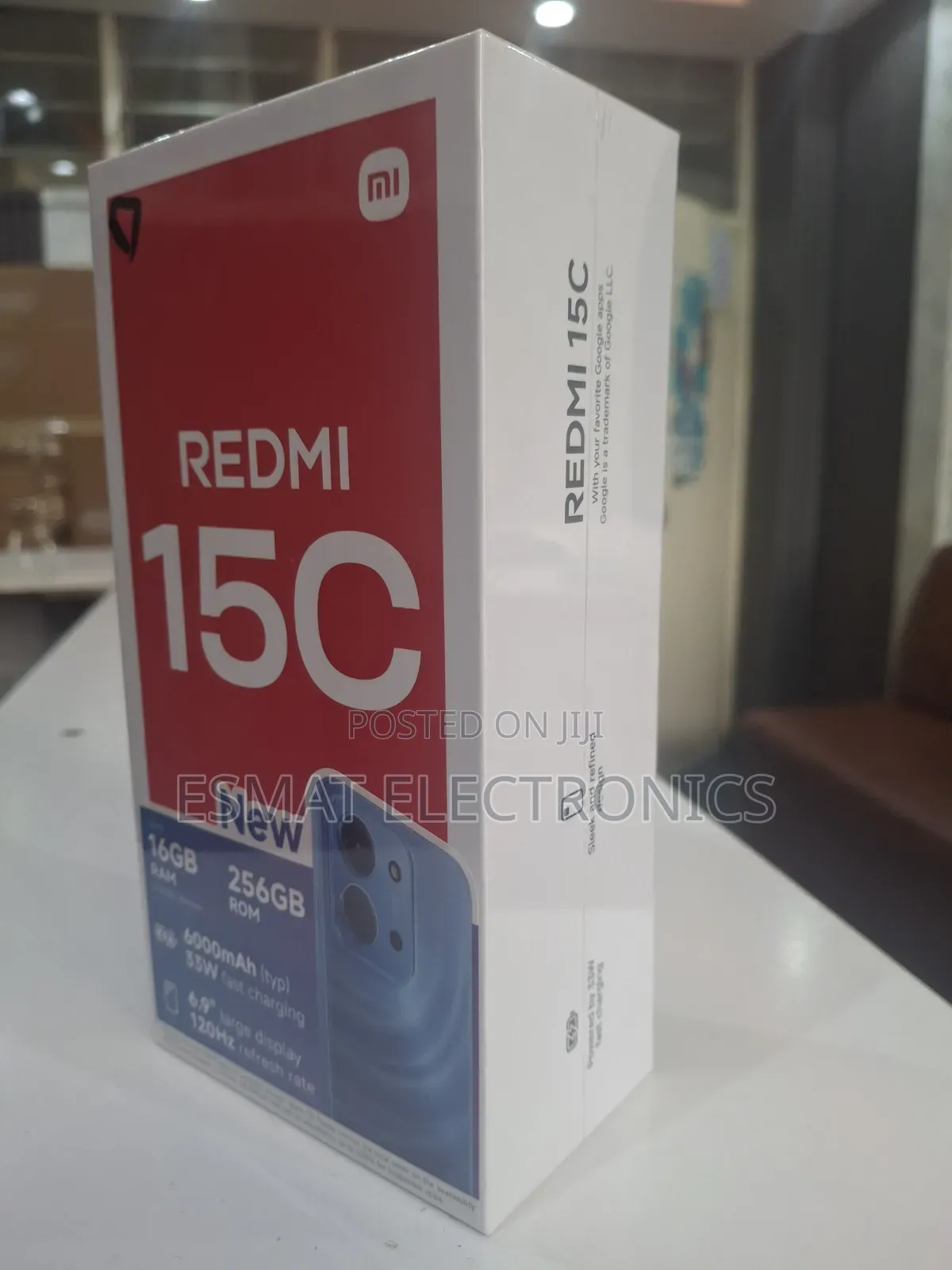 New Xiaomi Redmi 15C 4G 256 GB Blue